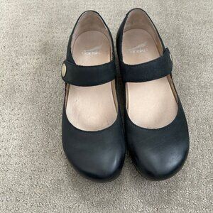 Dansko black Mary Jane size 38